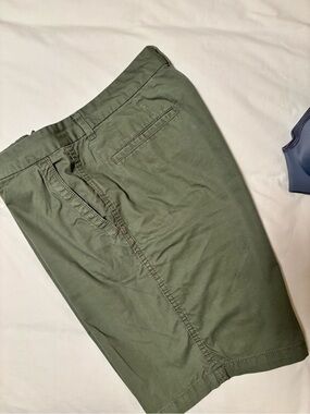 Joe Fresh Olive Green Women’s Bermuda Shorts